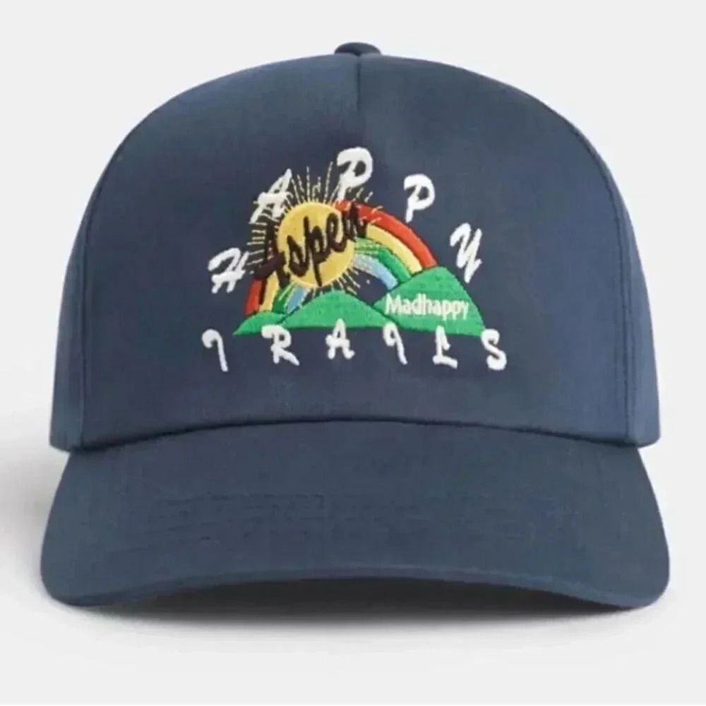 Madhappy Aspen Exlcusive Aspen Trails Snapback Hat Navy NEW